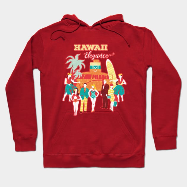 Hawaii elegance in action Hoodie by SelmaCardoso